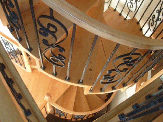 Spiral Beechwood Iron
