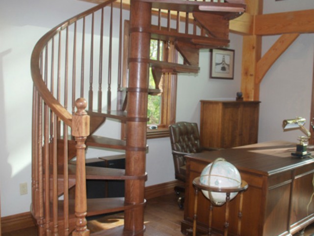 Sprial Staircase Oak
